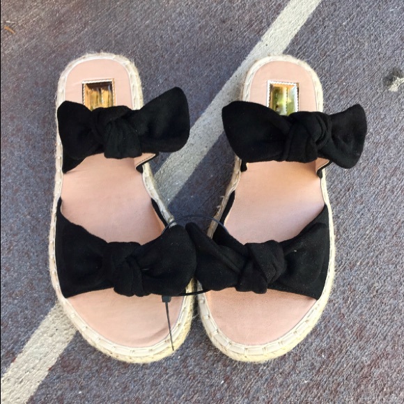 Shoes - New double bow espadrilles size 6 last ones